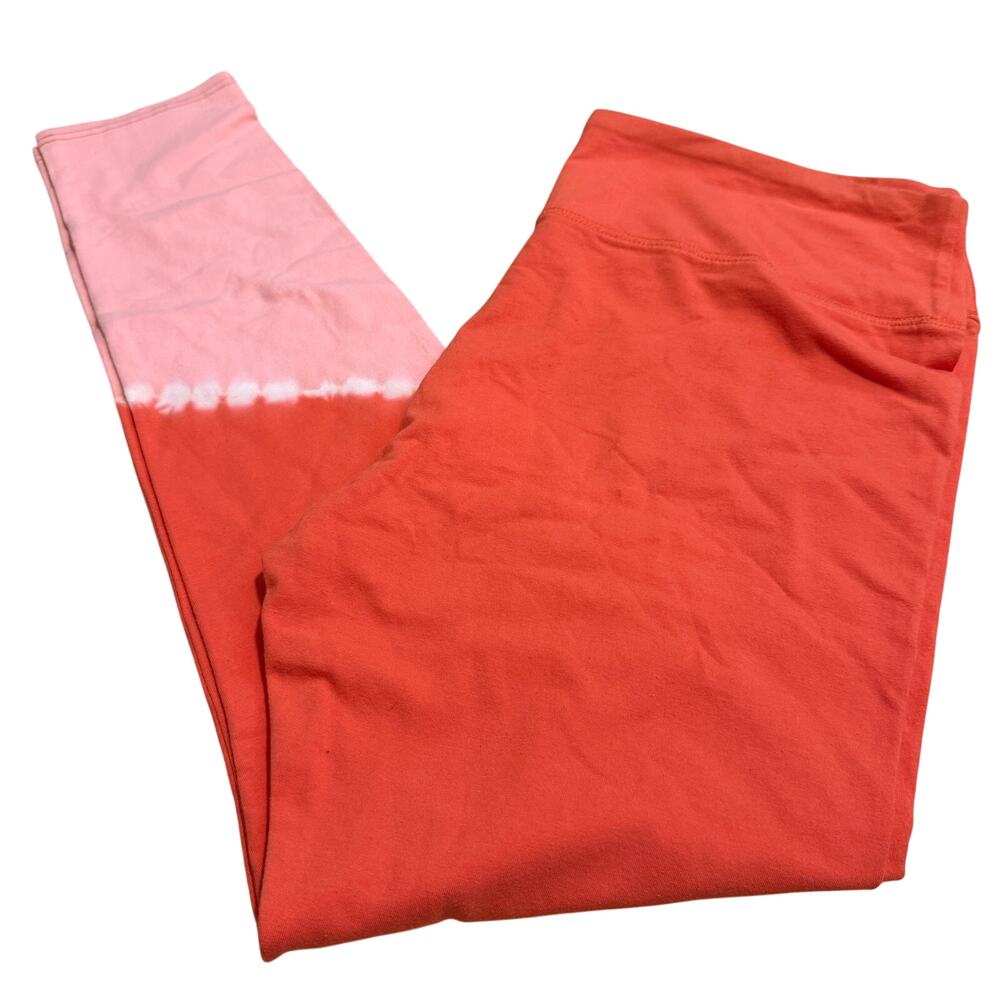 Wild Fable Women's Tangerine Tie-Dye High-Waisted Leggings - Size XL - NWT